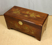 Inlaid Oriental Camphorwood Ch