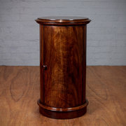 antique furniture mid 19thc cylinder bedside cab Mid 19thc Cylinder Bedside Cab