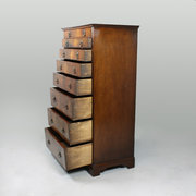 Narrow Mahogany Chest of Drawe