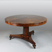 antique furniture regency rosewood dining table Regency Rosewood Dining Table