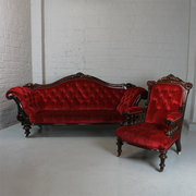 antique furniture victorian sofa armchair Victorian Sofa Armchair