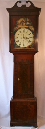 A longcase clock by H Connel o