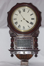 American drop dial wall clock