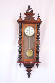 spring driven regulator wall clock