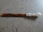 Silver  Tortoiseshell page tur