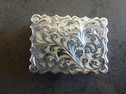 Silver and gilt Vinaigrette