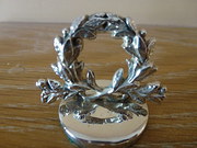 Solid Silver menuplace card ho