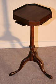 George III mahogany kettle stand C 1785.