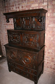 antique furniture JACOBEAN WELSH OAK TRIDARN CIRCA 1680