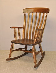 Lathback Windsor Rocking Chair