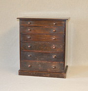 antique furniture pine collectors cabinet q3285 Pine Collectors Cabinet Q3285