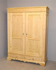 antique furniture pine double wardrobecompactum Pine Double WardrobeCompactum