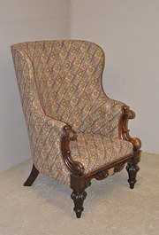 Rosewood Gentlemans Chair  Q33