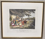 Set of 4 Hunting Prints  Q3320