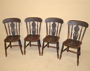 antique furniture set of 4 kitchen chairs Set of 4 Kitchen Chairs