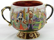 Carlton Ware Art Deco Large Pu