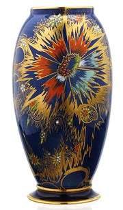 CRINOLINE LADY | CARLTON WARE (EMBOSSED) | PRISTINE ANTIQUES