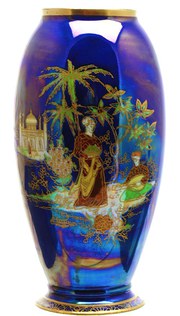 Carlton Ware W  R Persian Vase