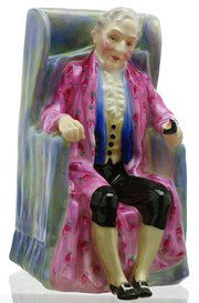 antique ceramics royal doulton figurine darby h Royal Doulton Figurine Darby H