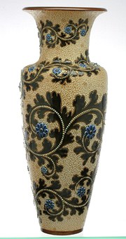 Royal Doulton Lambeth Vase Geo