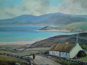 Irish Oil Painting by Nigel Al