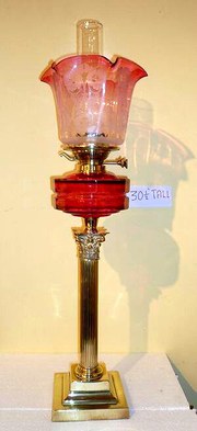 Victorian Brass Corinthian Col