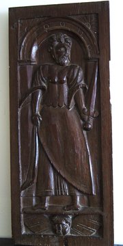 carved oak period oak 16th century