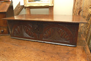 antique furniture 17thc oak bible box 17thC Oak Bible Box