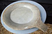A 19thC Hand Carved Marble Bow