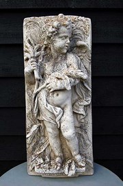 A Cherub Wall Plaque