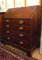 A Fine Georgian Mahogany Burea