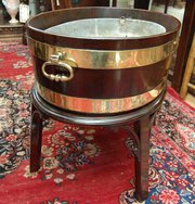 Fine George III Mahogany Brass