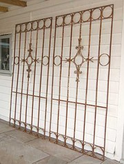 Large French 19thC Wrought Iro