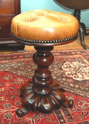 Victorian Rosewood Piano Stool
