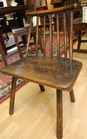 antique furniture welsh elm and ash childs primi Welsh Elm and Ash Childs Primi