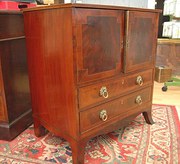 William IV Mahogany Commode Co