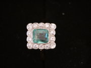 antique jewellery emerald and diamond deco style Emerald and Diamond Deco Style