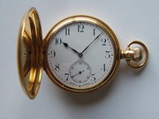 antique and vintage watches 18ct gold hunter pocket watch 18CT Gold Hunter POcket Watch