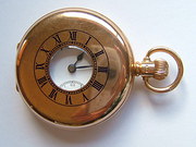 9CT Gold Helvetia Half Hunter