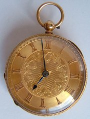 Antique 18CT Gold English Fuse