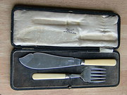 isaac ellis & sons cased set of english sterling Cased Set of English Sterling
