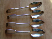 Four Georgian Scottish Silver