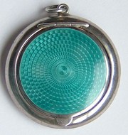 Lovely English Silver  Enamel