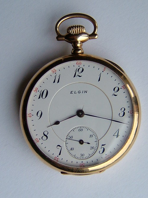 Elgin Gold Pocket Watch Serial