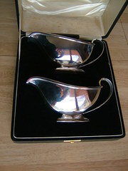 Scottish Silver Sauce Boats Ra