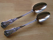 Superb Pair Engish Silver Bast