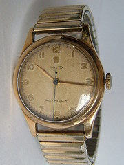 Vintage 9CT Gold Gents ROLEX W