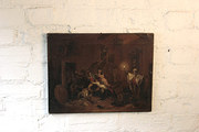 19thC Continental School Oil o