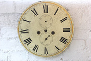 antique clocks & timepieces attractive 19thc painted grand Attractive 19thC Painted Grand