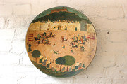 Large HandPainted Polychrome W